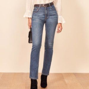 Reformation Liza High Straight Jeans Size 29